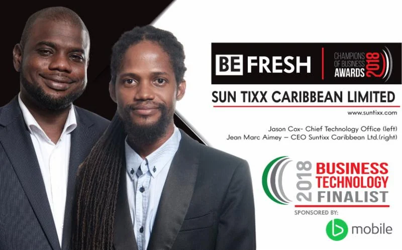 Sun Tixx recognised at the Champions of Business Awards